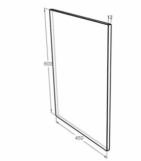 Розміри Фото на склі на пам'ятник прямокутне fsk-60-45-12 фото № 1