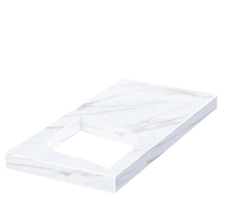 Основне Надгробна плита з листом різьблена робота 1200x600x50 із мармуру Волокас з полірованими фасками серія Лист правf pl-vol-pf-pt-120-60-05-LISTOK-r