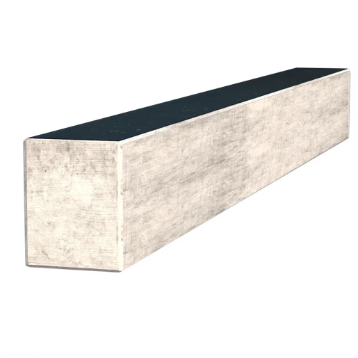 З інших боків Брус для квітника на могилу довжиною 97 см 970x100x80 з граніту бічні із неполірованими фасками Коростишівського кар'єру br-kor-npf-97-10-08