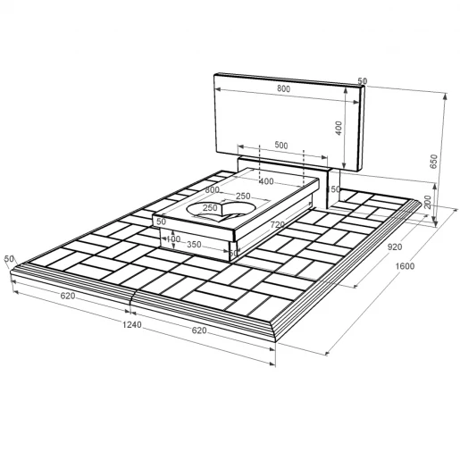 Розміри Пам'ятник із граніту з декоруванням білою галькою одинарний із чорного граніту Коростишів з серцем різьблена робота к11-kor-npf-40-80-05-001-pbd1