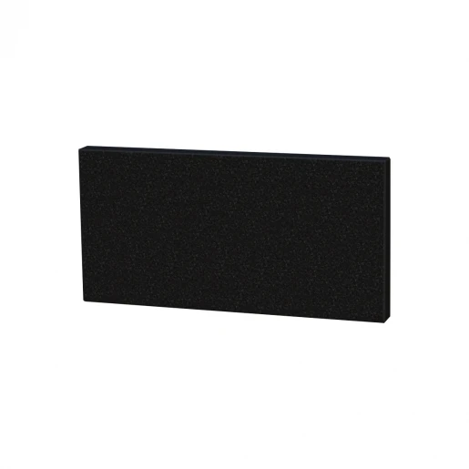 Стела пам'ятника низька з граніту подвійна з полірованими фасками Букинського кар'єру st-buk-pf-40-80-05-001