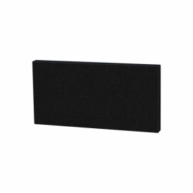 Стела пам'ятника низька з граніту подвійна з полірованими фасками Букинського кар'єру st-buk-pf-40-80-05-001