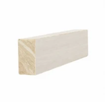 С других сторон Брус для цветника и гробницы цветной 450x100x50 из мрамора лицевой (тыльный) с полированными фасками из мрамора Дайна br-dan-pf-45-10-05