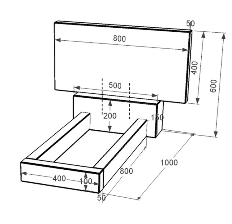 Розміри Гранітний пам'ятник стела 40х80 см одинарний із чорного граніту Коростишів без різьблених робіт к1-kor-pf-40-80-05-001