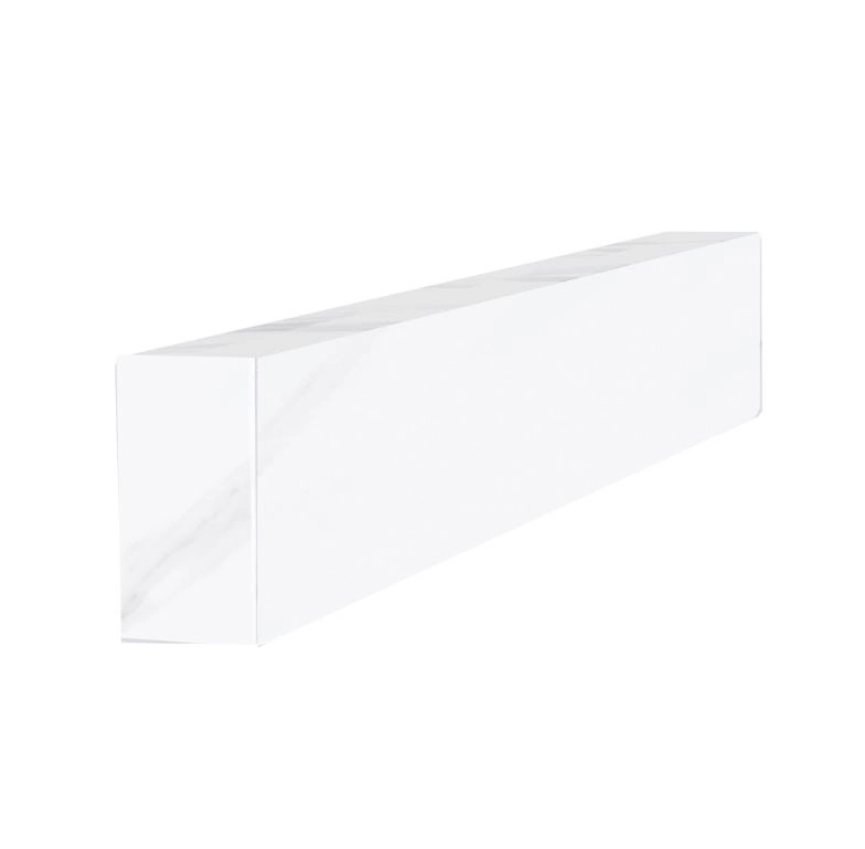 С других сторон Брус для цветника и гробницы из мрамора Волокас 720x100x50 боковой с полированными фасками br-vol-pf-72-10-05