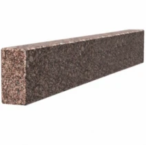 Брус для цветника и гробницы 800x100x50 из гранита боковой с полированными фасками из Токовского гранита br-tok-pf-80-10-05