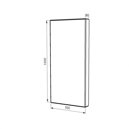 Размеры Гравирование стандартного портрета ФИО и дат на вертикальной стеле для кладбища 100х50 см f-s-100-50-1-h11,5-1