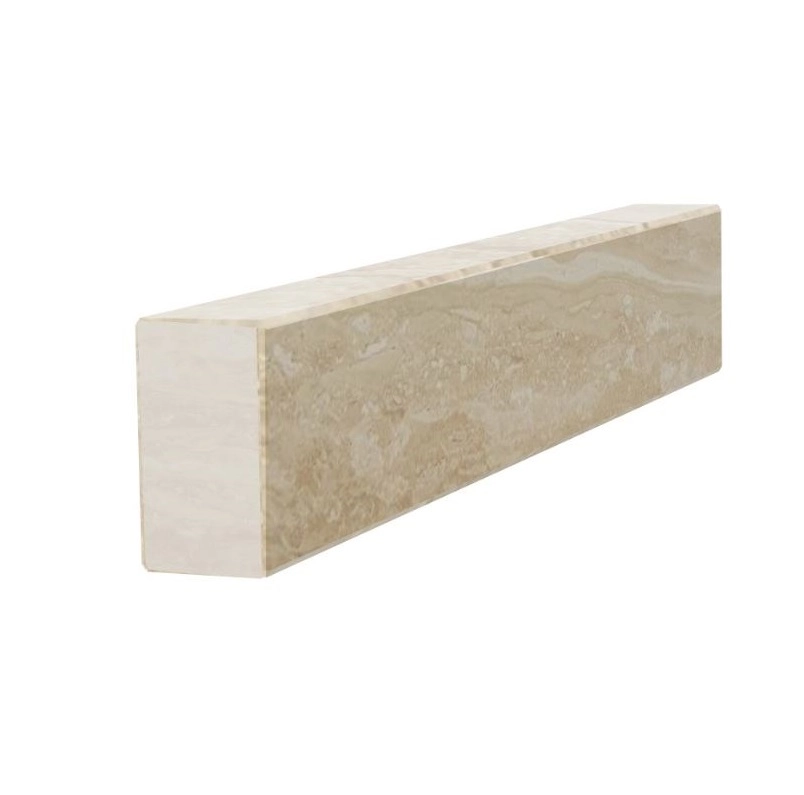Основне Брус для квітника та гробниці 720x100x50 бічний з полірованими фасками з мармуру Дайна br-dan-pf-72-10-05
