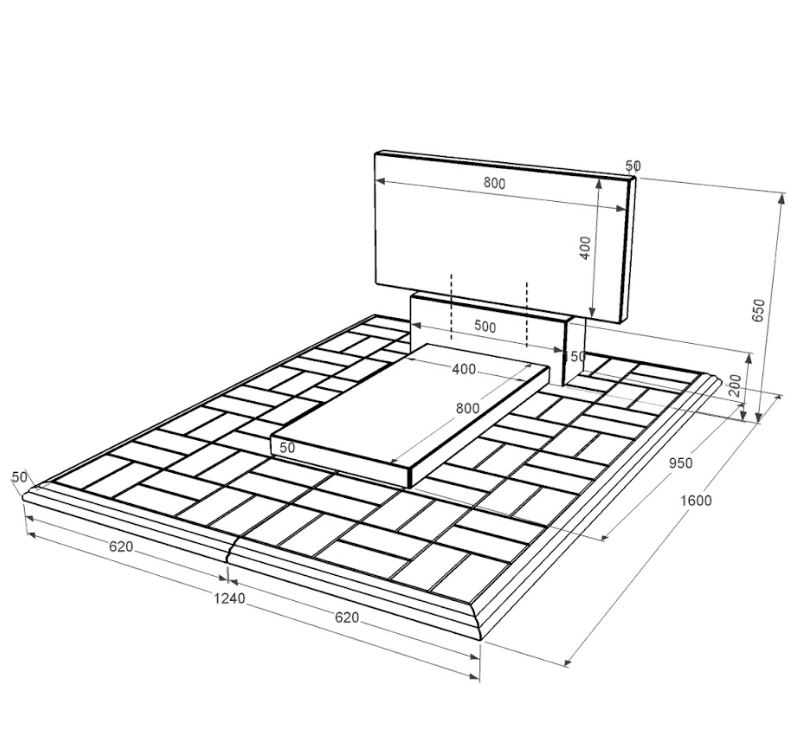 Розміри Гранітний пам'ятник без різьблених робіт одинарний із чорного граніту Коростишів к7-kor-pf-40-80-05-001-pbd1