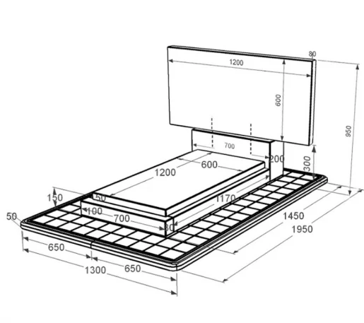 Розміри Пам'ятник із граніту без різьблених робіт одинарний із чорного граніту Коростишів к12-kor-pf-60-120-08-001-pbd3