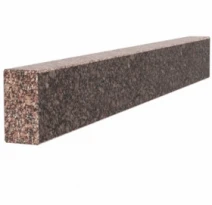 Брус для цветника и гробницы 920x100x50 из гранита боковой с полированными фасками из Токовского гранита br-tok-pf-92-10-05
