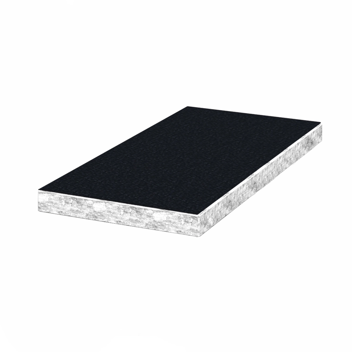 Основне Надгробкова плита (замість квітника) маленька 800x400x50 з граніту серія Базіс із неполірованими фасками Букинського кар'єру pl-buk-npf-npt-80-40-05