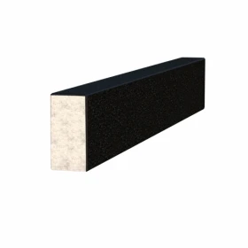 Основное Брус для цветника и гробницы длиной 75 см 750x100x50 из гранита боковой с полированными фасками Букинского карьера br-buk-pf-75-10-05