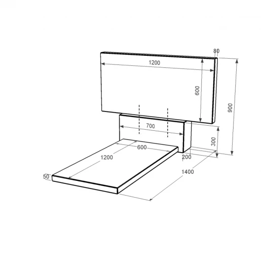 Размеры Памятник из гранита с полным полированием сторон одинарный из черного гранита Коростышев без резных работ к7-kor-npf-60-120-08-001