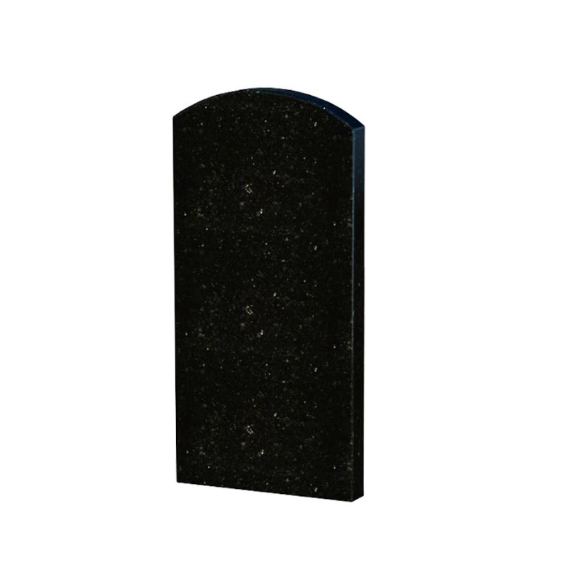 Основне Стела на пам'ятник висотою 80 см 800x400x50 з граніту одинарна з полірованими фасками Коростишівського кар'єру st-kor-pf-80-40-05-009