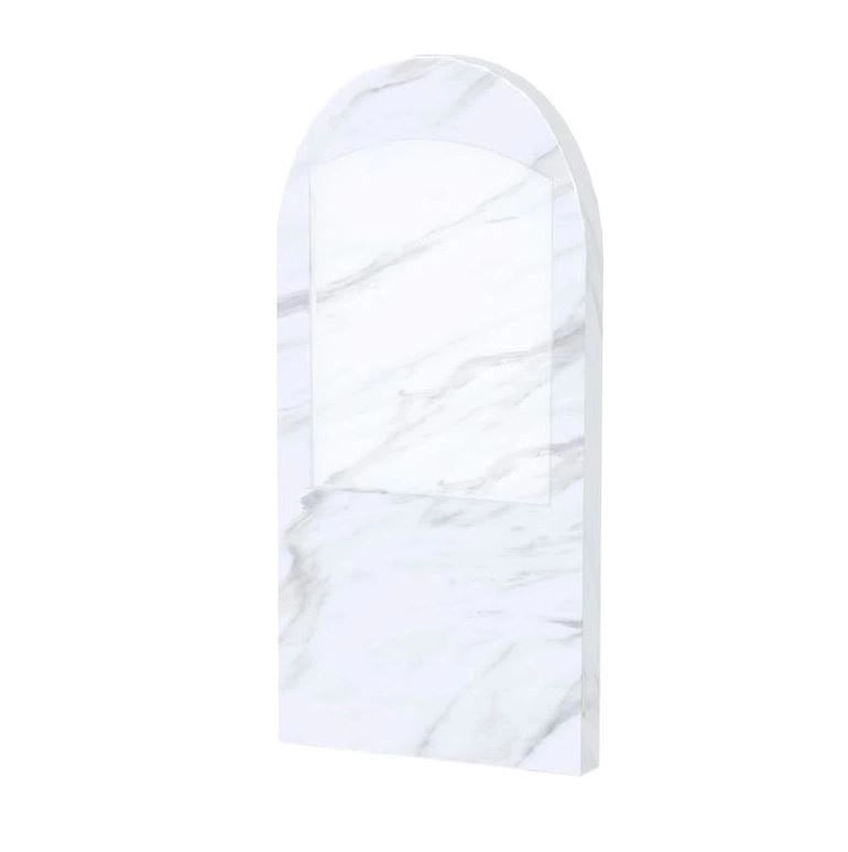 Основное Стела памятника высокая 1200x600x80 из мрамора вертикальная с полированными фасками из мрамора Волокас st-vol-pf-120-60-08-006