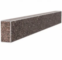 Брус для цветника и гробницы 920x100x50 из гранита боковой с неполированными фасками из Токовского гранита br-tok-npf-92-10-05