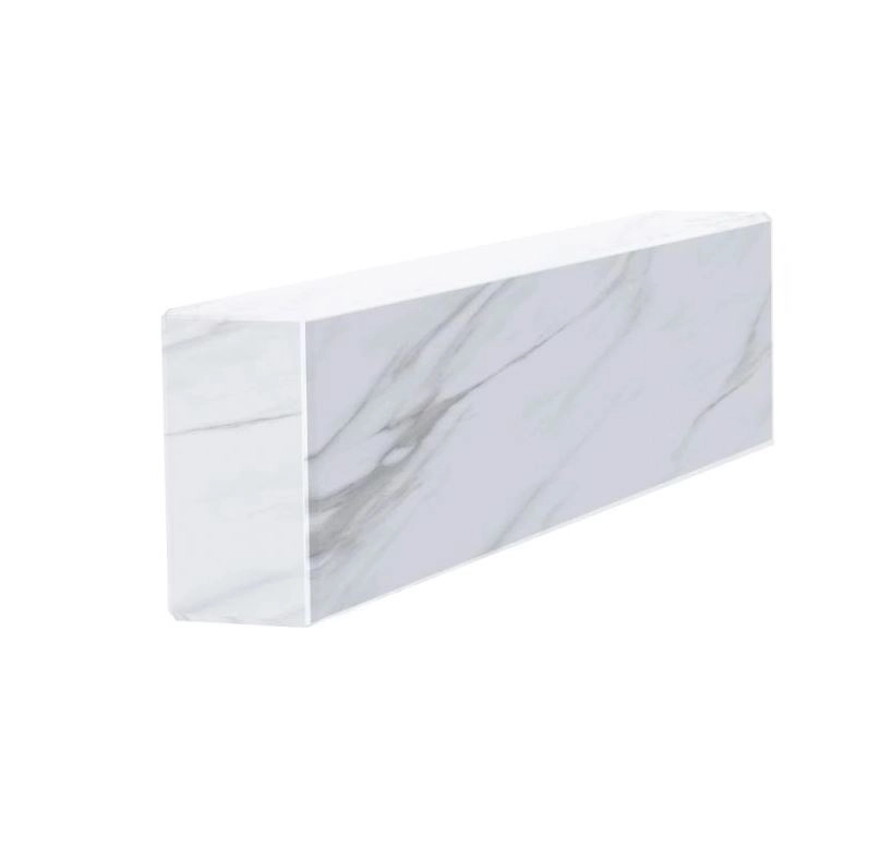 Основне Брус для квітника та гробниці з мармуру Волокас 500x100x50 лицьовий (тильний) з полірованими фасками br-vol-pf-50-10-05