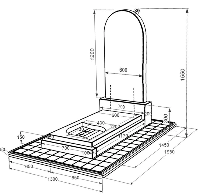 Розміри Гранітний пам'ятник для жінок одинарний із чорного граніту Коростишів з листом різьблена робота к13-kor-npf-120-60-08-006-pbd3
