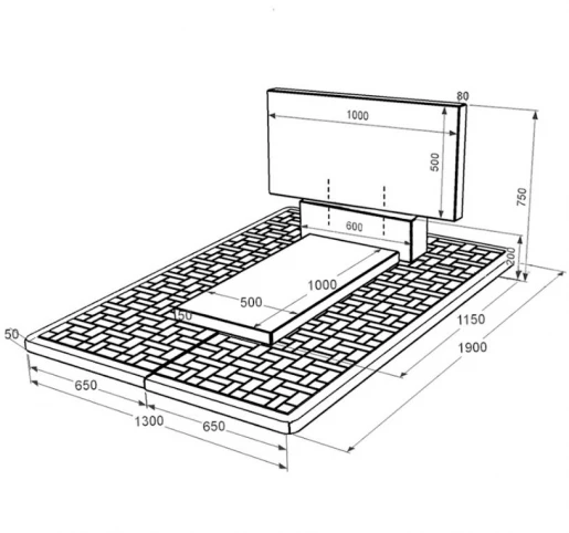 Размеры Гранитный памятник высотой 70 см одинарный из черного гранита Коростышев без резных работ к7-kor-npf-50-100-08-001-pbd2