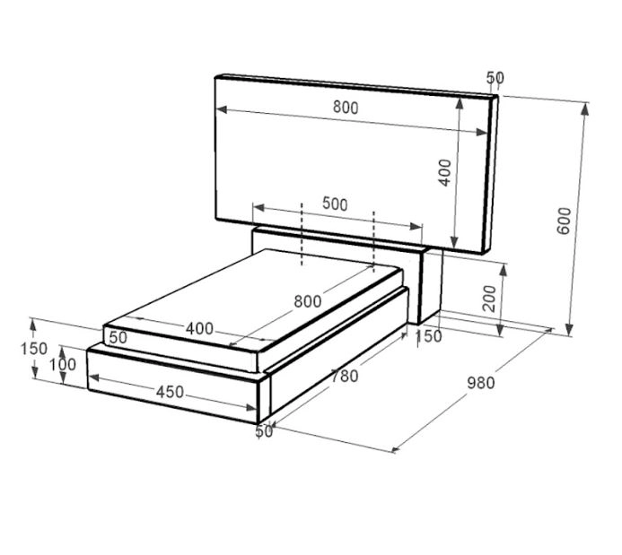 Размеры Надгробие из гранита без резных работ одинарное из черного гранита Коростышев к12-kor-pf-40-80-05-001