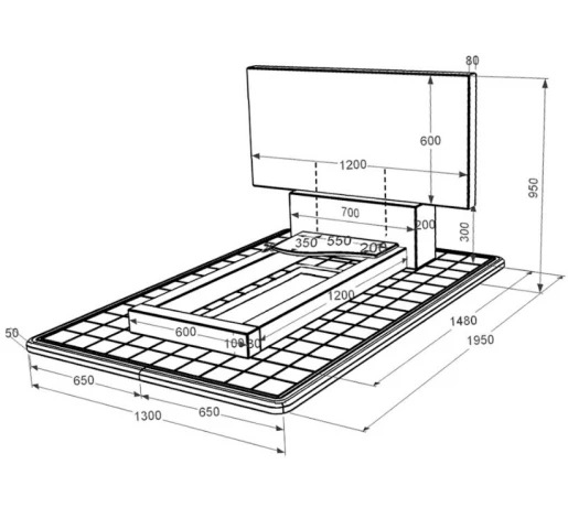 Розміри Пам'ятник із граніту елітний одинарний із чорного граніту Коростишів з хвилею різьблений к4-kor-npf-60-120-08-001-pbd3