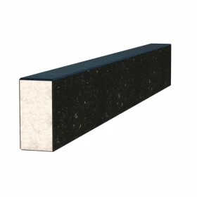 Основное Брус для цветника на могилу Коростышевского карьера 850x100x50 из гранита боковой с полированными фасками br-kor-pf-85-10-05