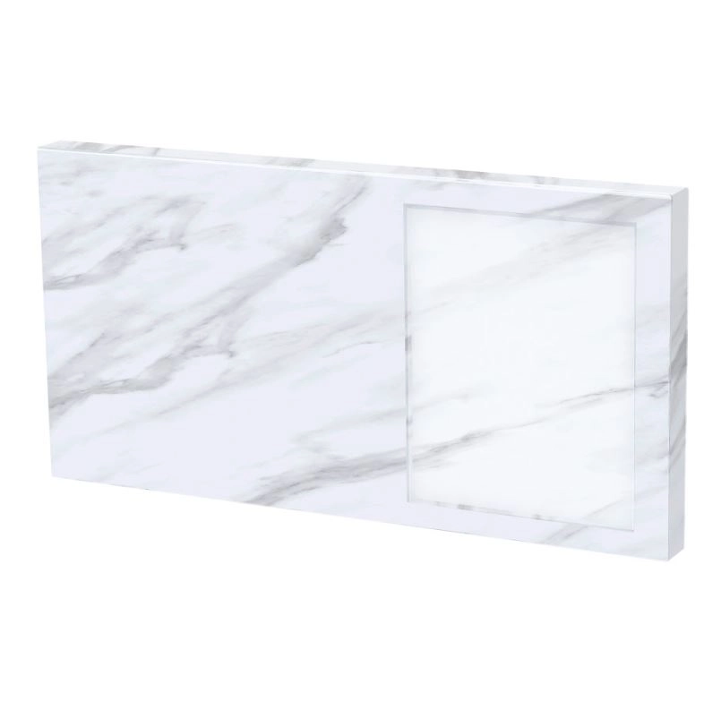 Основное Стела памятника из мрамора Волокас 600x1200x80 горизонтальная с полированными фасками st-vol-pf-60-120-08-001