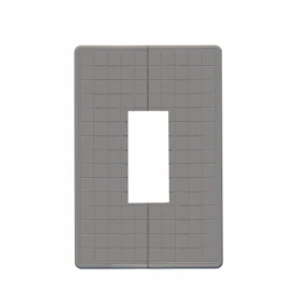 Протиусадкова плита під пам'ятник 1950x1300x50 без отвору для квітника одинарна серія Квадрат pbd-Kvadrat-195-130-05