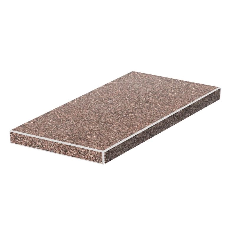 Основне Надгробна плита вузькf 800x400x50 з Токівського граніту із неполірованими фасками Базіс pl-tok-npf-pt-80-40-05