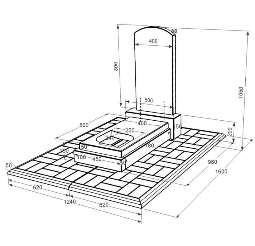 Размеры Гранитный памятник габбро одинарный из черного гранита Коростышев с листом резная работа к13-kor-pf-80-40-05-009-pbd1