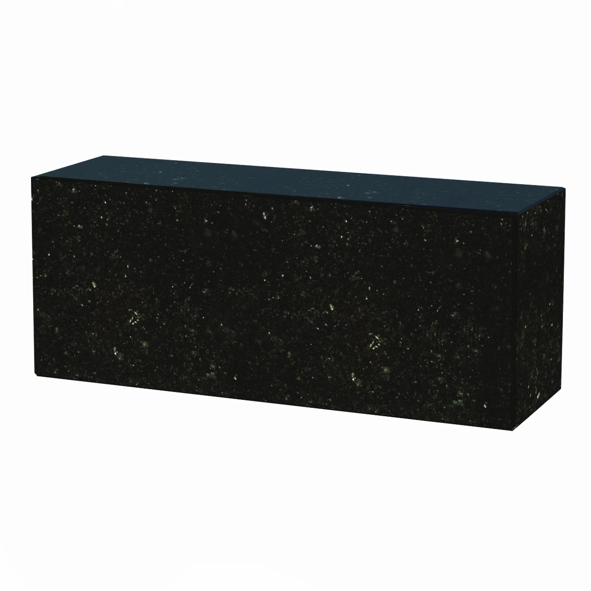 Основне Постамент пам'ятника на могилу товщиною 150 мм  з граніту із не полірованими фасками Коростишівського кар'єру tb-kor-pf-50-20-15