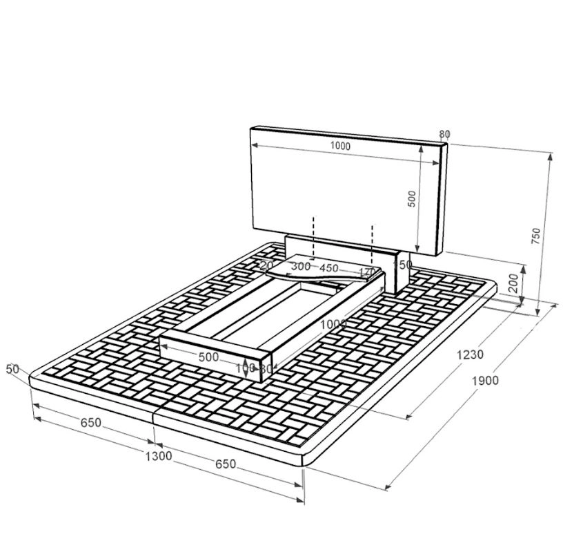 Розміри Гранітний пам'ятник середнього розміру одинарний із чорного граніту Коростишів з хвилею різьблений к4-kor-pf-50-100-08-001-pbd2