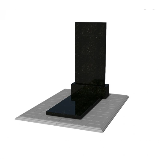 У комплексі Протисадочна плита під пам'ятник з отвором для квітника 1600x1240x50 одинарна серія Цегла pbd-Cegla-160-124-05