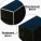 Детали Одинарное гранит надгробие 1200x600x1200 с вырезанным флагом из черного гранита Коростышевского карьера серия Дуга 009 к6-kor-pf-100-50-08-009 фото № 1