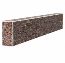 Брус для цветника и гробницы 720x100x50 из гранита боковой с неполированными фасками из Токовского гранита br-tok-npf-72-10-05