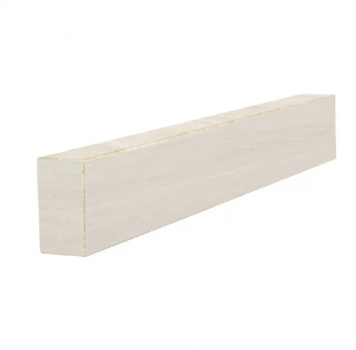 С других сторон Брус для цветника и гробницы из камня Италия 780x100x50 боковой с полированными фасками из мрамора Дайна br-dan-pf-78-10-05