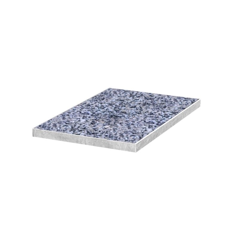 Основне Гранітна плитка сірого кольору 400x600x30 із породи каменю граніт Покостівський граніт ptk-pok-npf-nt-60-40-03