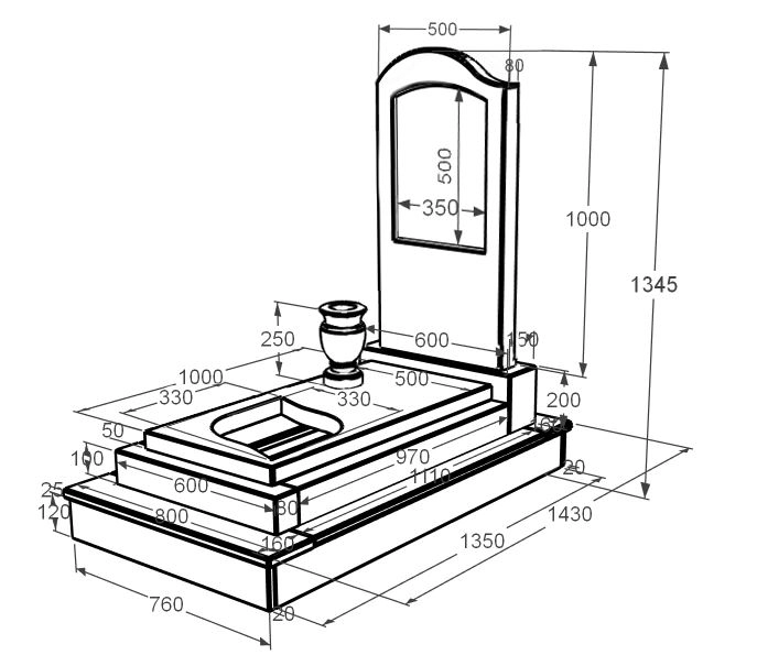 Розміри Мармуровий пам'ятник з листом різьблена робота одинарний з мармуру Дайна к13-dan-pf-100-50-08-011-l-ck