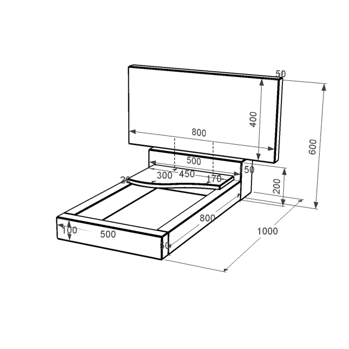 Размеры Гранитный памятник стела 40х80 см одинарный из черного гранита Коростышев с волной резной к5-kor-npf-40-80-05-001