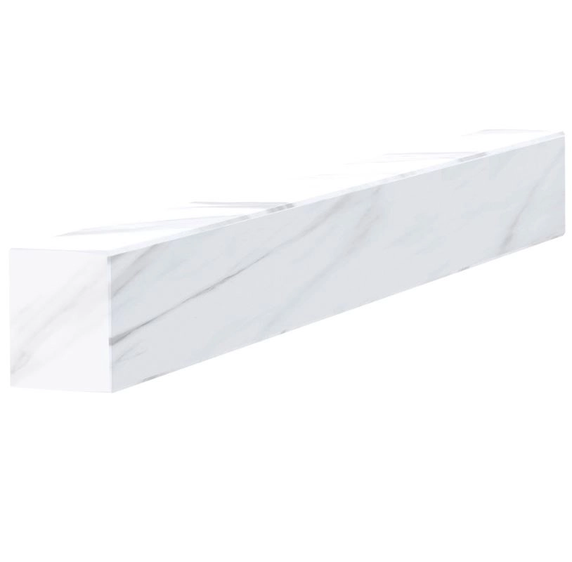 Основне Брус для квітника та гробниці довжиною 97 см бічний з полірованими фасками із мармуру Волокас br-vol-pf-97-10-08