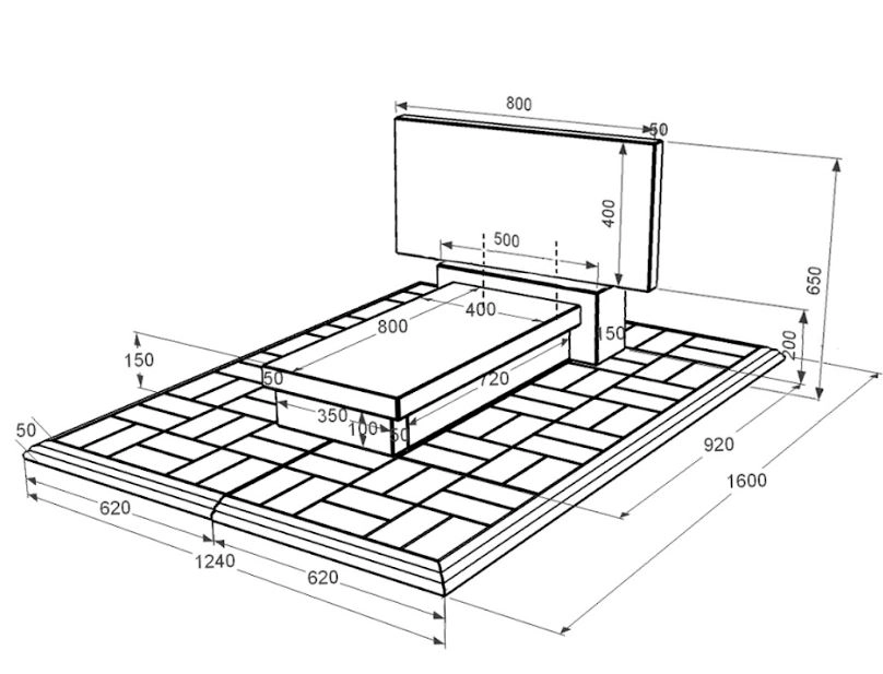 Розміри Пам'ятник із граніту на могилу одинарний із чорного граніту Коростишів без різьблених робіт к10-kor-npf-40-80-05-001-pbd1