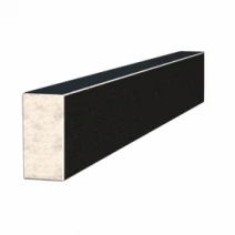 Брус для цветника на могилу длиной 72 см 720x100x50 из гранита боковой с неполированными фасками Букинского карьера br-buk-npf-72-10-05