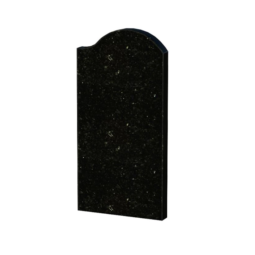 Основное Стела памятника 40 см шириной 800x400x50 из гранита одинарная с полированными фасками Коростышевского карьера правая st-kor-pf-80-40-05-011-r