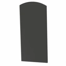 Пластина накладка на памятник для портрета и надписей в форме дуги 370x810x20 с Ивано-Долинского карьера ptk-baz-pf-pt-81-37-02-009