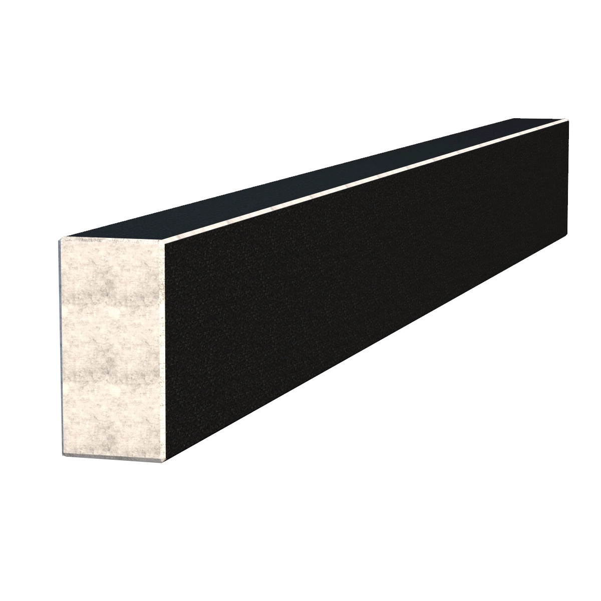 Основное Брус для цветника на могилу длиной 800 мм из гранита боковой с не полированными фасками Букинского карьера br-buk-npf-80-10-05