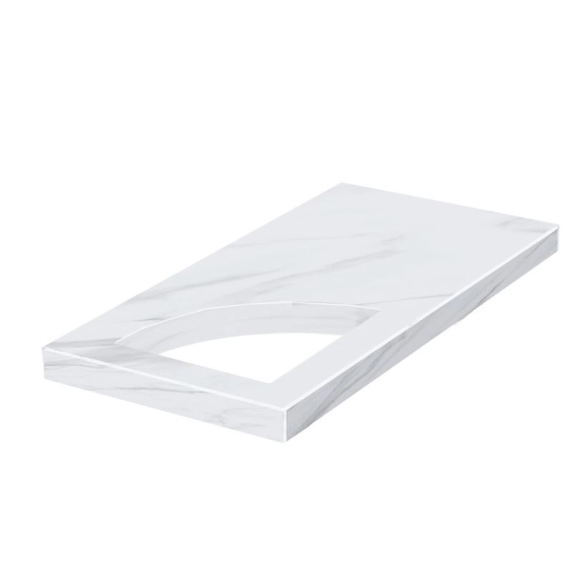 Основное Надгробная плита из мрамора Волокас 800x400x50 с полированными фасками плита Уголок правая pl-vol-pf-pt-80-40-05-KUT-r