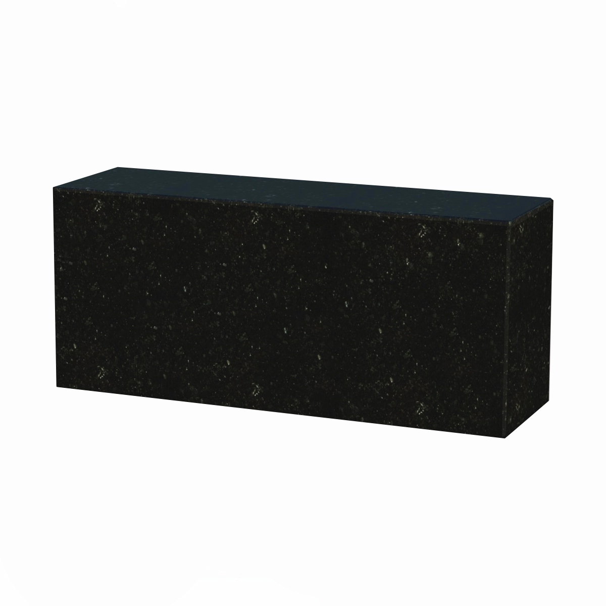 Основное Постамент под памятник на могилу шириной 70 см из гранита с полированными фасками Коростышевского карьера tb-kor-pf-70-30-20