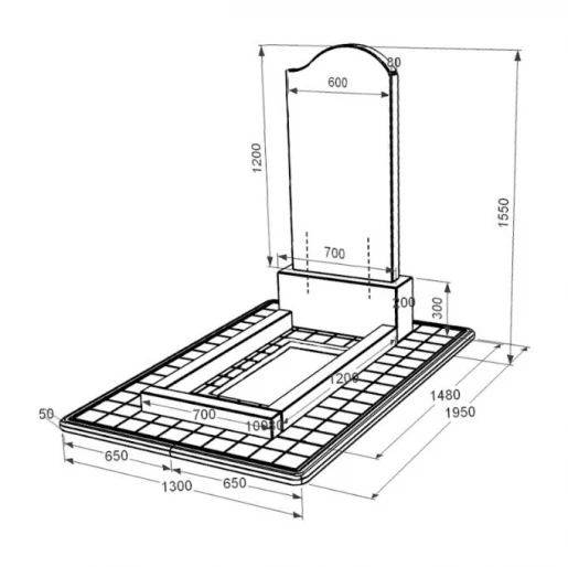 Размеры Гранитный памятник мужской одинарный из черного гранита Коростышев с волной резной к2-kor-pf-120-60-08-011-r-pbd3