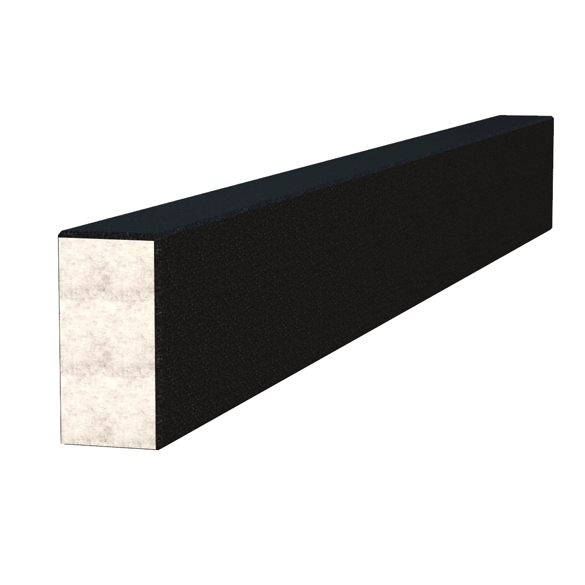 Основне Брус для квітника на могилу довжиною 800 мм  з граніту бічний з полірованими фасками Букинського кар'єру br-buk-pf-80-10-05